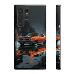 1966 GTO Orange Rainy City Tough Phone Case Cover Gift Art