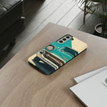 1957 Bel Air Turquoise Retro Tough Phone Case Classic Car Art Cover