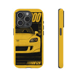 S2000 Spa Yellow Retro 90s JDM Car Tough Phone Case