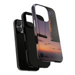 Temple Bell Sunset Phone Case Japan Zen Tough Case