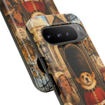 Corgi Royal Guard phone case | Cute British corgi soldier illustration