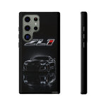 ZL1 Camaro phone case | tough phone case, black muscle car design