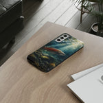 Salmon River Fishing Phone Case, Sunlit Current Cover