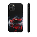 Z06 C8 Phone Case, Red Smoke Studio Reflection Cover