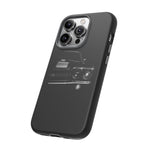 1970 Chevelle SS Black Half Front Tough Phone Case Cover Gift