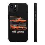 1969 GTO Judge Orange Muscle Car Tough Phone Case Cover Gift