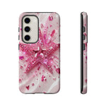 Pink Glitter Star Tough Case | Sparkle Phone Case