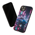 Skyline GT-R Tokyo Rain JDM Night Art Tough Phone Case