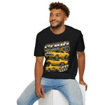 1969 Chevrolet COPO Camaro Muscle Car T-Shirt — Vintage Racing Camaro Graphic Tee