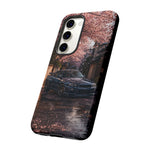Cherry Blossom Street Scene R34 Skyline GTR Tough Case | Car Photo Cover