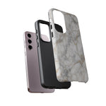 White Marble Pattern Phone Case | Tough Cover
