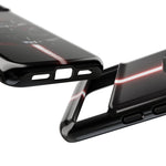 Camaro ZL1 Phone Case, Black Red Racing Stripe Studio Cover, Gift