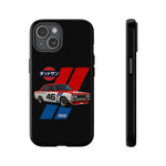 VintageDatsun 510 Racing Stripe JDM Tough Phone Case Cover Gift