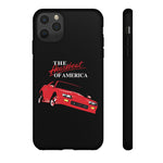 1991 Camaro Heartbeat Red Muscle Car Tough Phone Case Cover