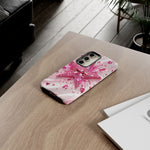 Pink Glitter Star Tough Case | Sparkle Phone Case