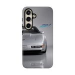 Silver C4 ZR1 Front View phone case | tough case for Vette Drivers