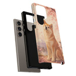 Akita Cherry Blossom Phone Case Sakura Dog Lover Gift