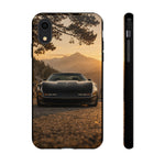 C4 ZR1 Corvette Phone Case, Black Misty Mountain Pass Cover