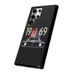 1969 Camaro SS American Flag Tough Phone Case Cover Gift Art