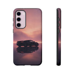 C8 Corvette Silhouette Pastel Horizon Case