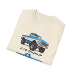 1972 Chevy K10 Pickup Truck T-Shirt | Vintage Auto Illustration Tee