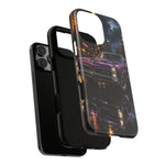67 GTO Phone Case Purple, Rainy City Night Muscle Car Tough Cover