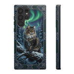Norwegian Forest Cat Nordic Art Tough Phone Case