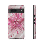 Pink Glitter Star Tough Case | Sparkle Phone Case