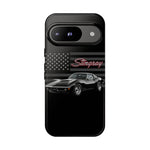C3 Stingray Phone Case Black Sports Car Tough Cover Gift
