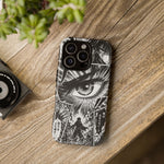 Manga Speed Lines Art Tough Phone Case