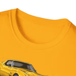 Yellow 1969 Corvette Stingray T-Shirt | Classic C3 Muscle Car Tee