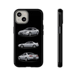 Silver Prelude Sports Coupe Tough Phone Case for JDM Fans