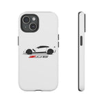 White C7 Z06 Phone Case for Chevy Vette Fans, Tough Cover