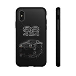 SS 454 Classic Muscle Car El Camino phone case | vintage Chevy reflection
