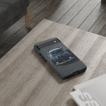 1969 Camaro SS Black Overhead Tough Phone Case Cover Gift Art