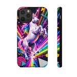Neon Retro Rainbow Unicorn Phone Case | Tough Cases