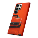 Orange 1969 C3 Phone Case, Stingray Classic Sports Car Cover, Gift