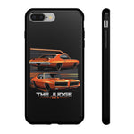 1969 GTO Judge Orange Muscle Car Tough Phone Case Cover Gift