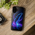 Neon Holographic Whale Phone Case | Tough Case
