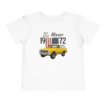 1972 K5 Blazer Toddler T-Shirt – Vintage USA Flag Off-Road Truck Design