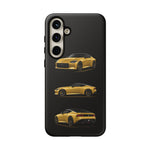 Gold Fairlady Z Classic Sports Car Tough Phone Case - 3 View