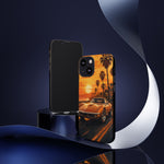 Orange Corvette C3 Stingray Sunset Palms Phone Case
