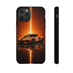Z06 C8 Phone Case, Orange Racing Livery Studio Cover