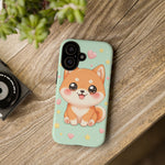Shiba Inu Kawaii Chibi Smile Pet Dog Art Tough Phone Case