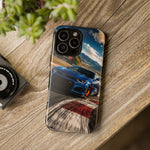 Track Day Modern Camaro ZL1 Tough Phone Case