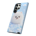Samoyed Kawaii Snowball Chibi Pet Dog Breed Art Tough Phone Case