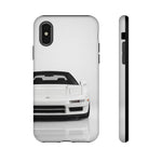 White NSX Phone Case, Retro 90s JDM Supercar Cover, Gift for Car Lovers
