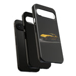 Yellow C3 Stingray Classic Muscle Car Art Tough Phone Case