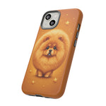 Chow Chow Kawaii Lion Mane Pet Dog Art Tough Phone Case