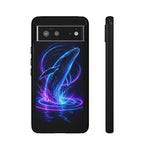 Neon Holographic Whale Phone Case | Tough Case